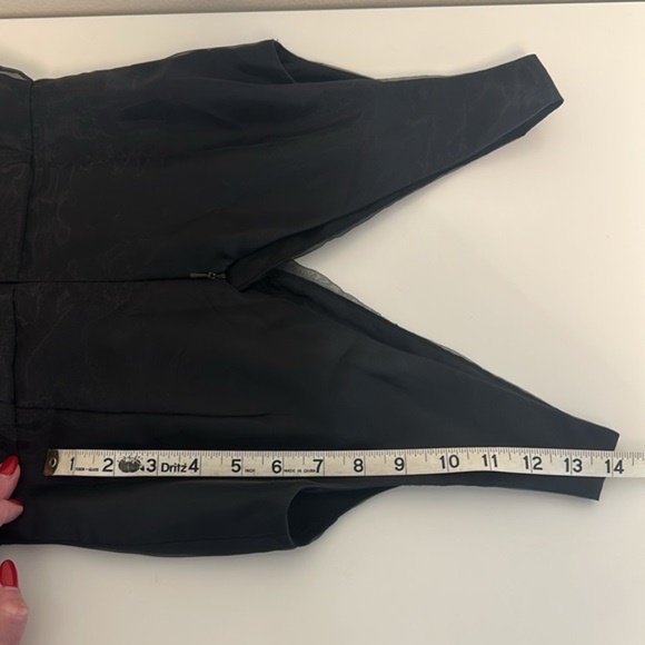 Dreamy Monique Lhuillier Garden Floral Dress sz 6 - Picture 9 of 11